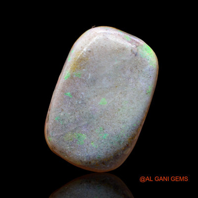 14.00 Cts Natural Australian Fire Opal Loose Gemstone Oval Cabochon 21x14x5 mm AB-951