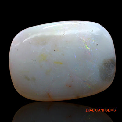 Natural Fire Opal Gemstone 13.00 Cts Loose Oval Cabochon From Australia 19x14x7 mm AB-952