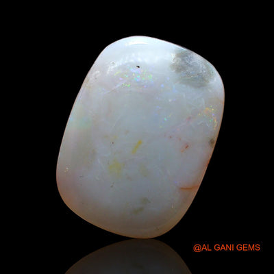 Natural Fire Opal Gemstone 13.00 Cts Loose Oval Cabochon From Australia 19x14x7 mm AB-952