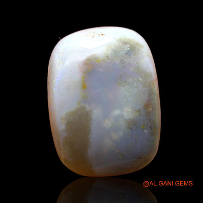 Natural Fire Opal Gemstone 13.00 Cts Loose Oval Cabochon From Australia 19x14x7 mm AB-952