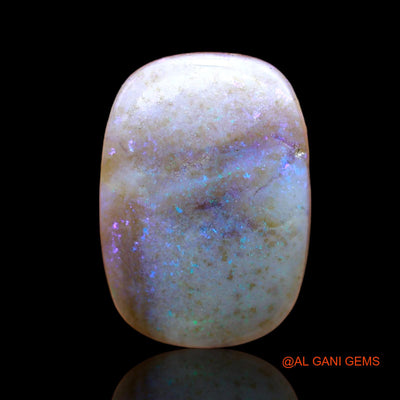 Natural Untreated Fire Opal Loose Gemstone Oval Cabochon From Australia 15.00 Cts 19x14x7 mm AB-953