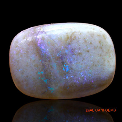 Natural Untreated Fire Opal Loose Gemstone Oval Cabochon From Australia 15.00 Cts 19x14x7 mm AB-953