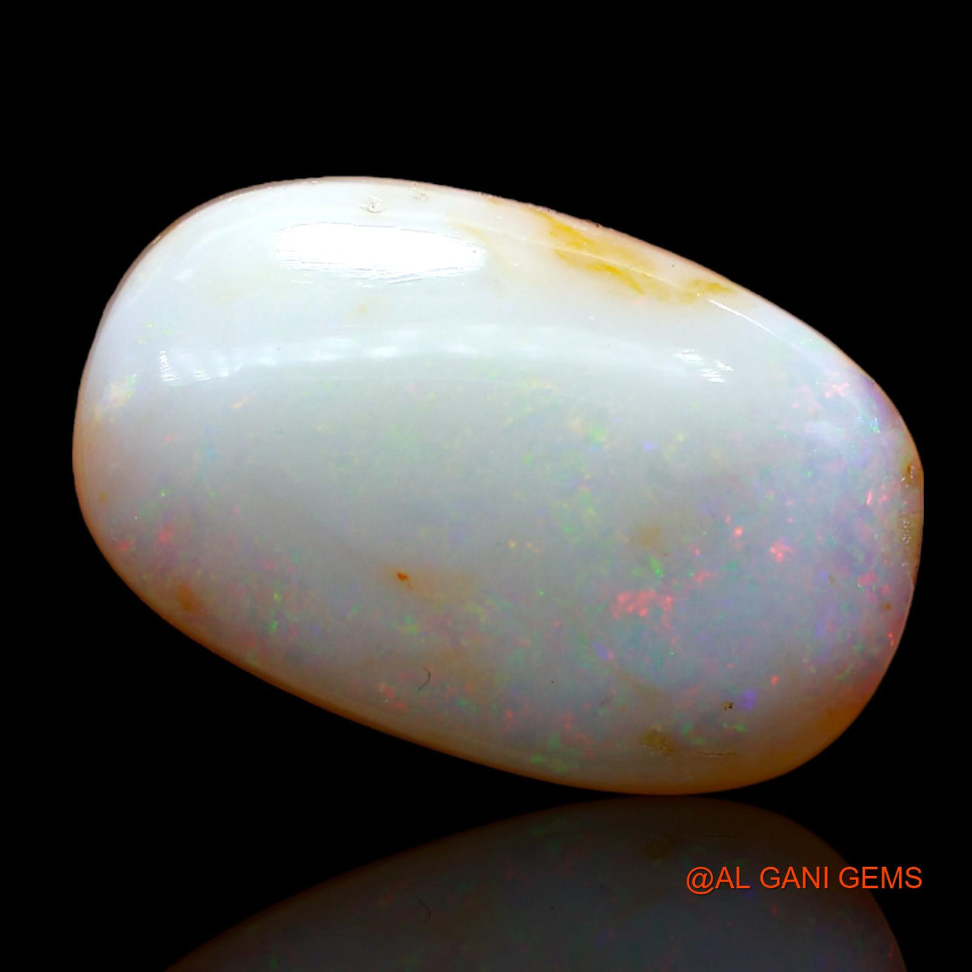 10.00 Cts Natural Australian Fire Opal Oval Cabochon Loose Gemstone For Jewelry 21x13x5 mm AB-954