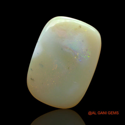 Natural Fire Opal Gemstone 14.00 Cts Loose Oval Cabochon From Australia 20x14x5 mm AB-955