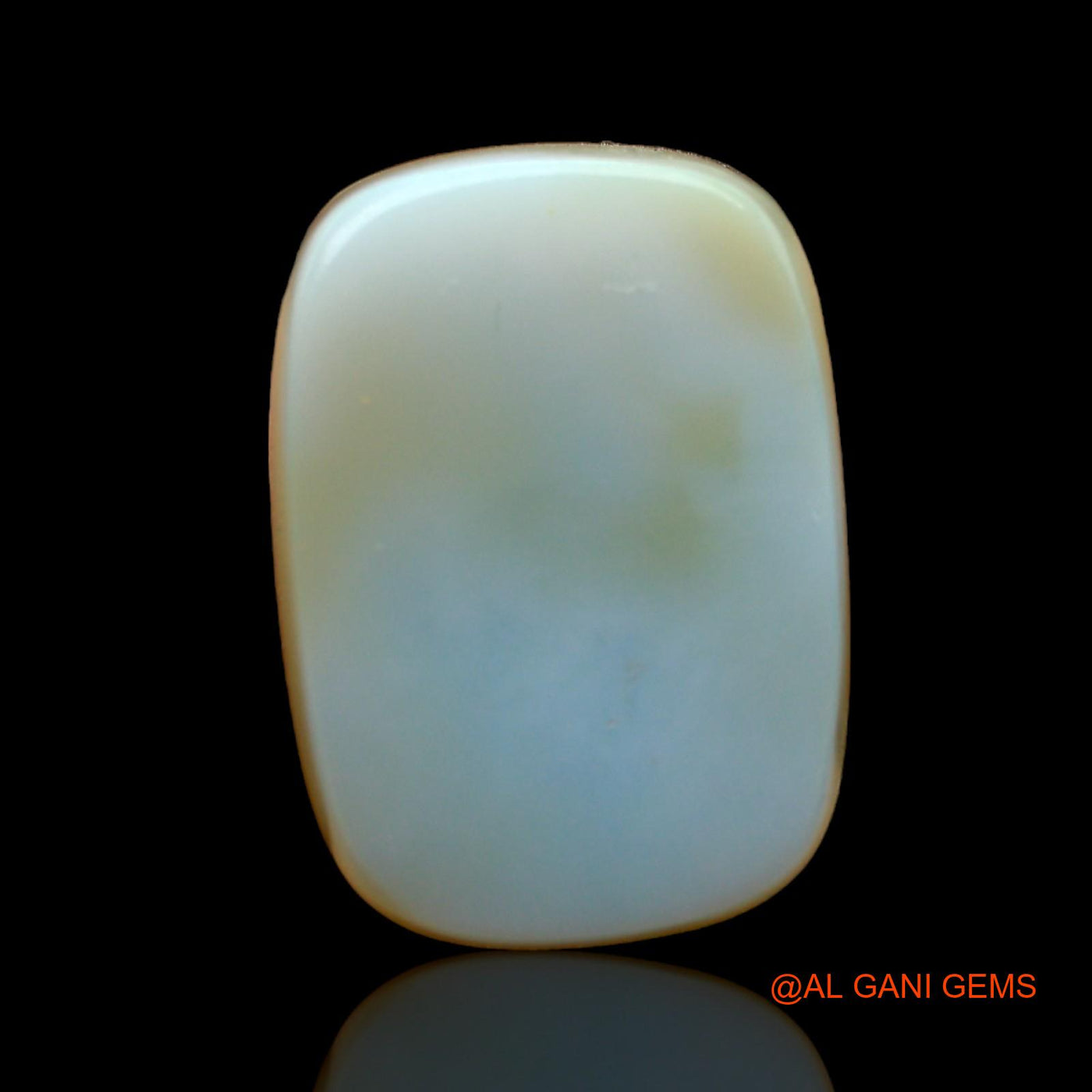 Natural Fire Opal Gemstone 14.00 Cts Loose Oval Cabochon From Australia 20x14x5 mm AB-955