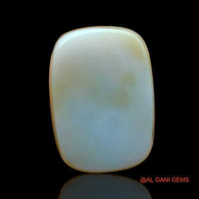 Natural Fire Opal Gemstone 14.00 Cts Loose Oval Cabochon From Australia 20x14x5 mm AB-955