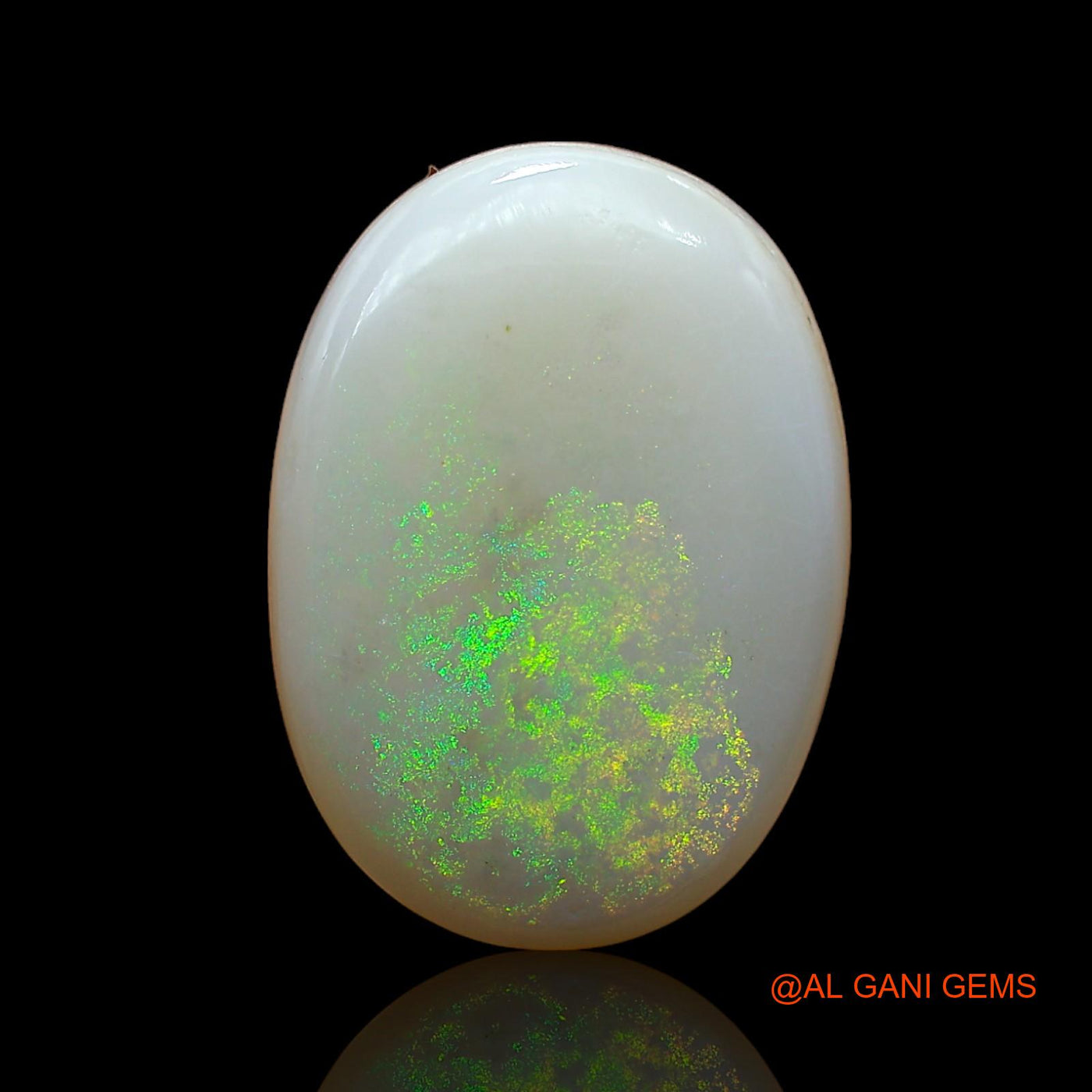 9.00 Cts Natural Australian Fire Opal Oval Cabochon Loose Gemstone For Jewelry 20x14x4 mm AB-956