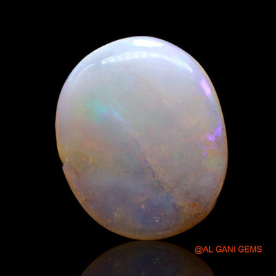 10.00 Cts Natural Australian Fire Opal Loose Gemstone Oval Cabochon 19x16x5 mm AB-957