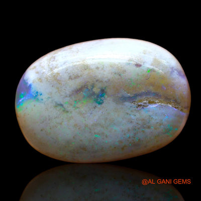 12.00 Cts Natural Australian Fire Opal Oval Cabochon Loose Gemstone For Jewelry 19x13x6 mm AB-958