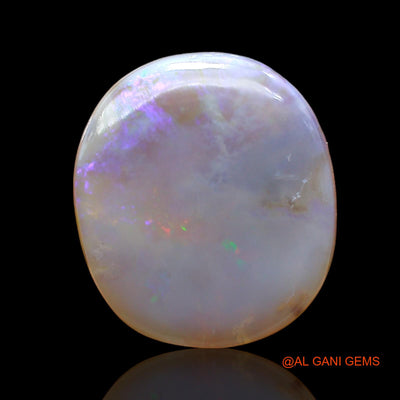 10.00 Cts Natural Australian Fire Opal Oval Cabochon Loose Gemstone For Jewelry 18x16x5 mm AB-959