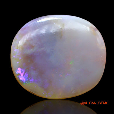 10.00 Cts Natural Australian Fire Opal Oval Cabochon Loose Gemstone For Jewelry 18x16x5 mm AB-959