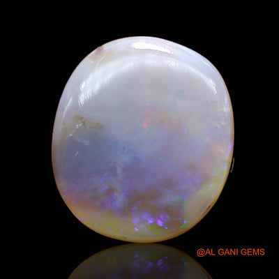 10.00 Cts Natural Australian Fire Opal Oval Cabochon Loose Gemstone For Jewelry 18x16x5 mm AB-959