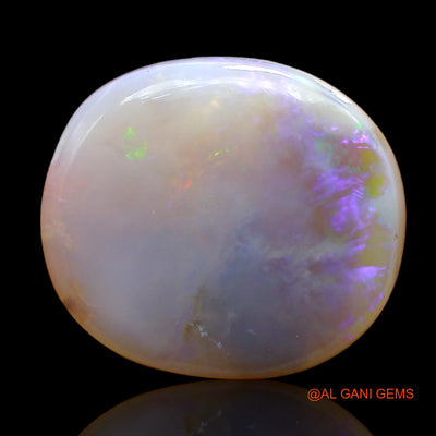 10.00 Cts Natural Australian Fire Opal Oval Cabochon Loose Gemstone For Jewelry 18x16x5 mm AB-959