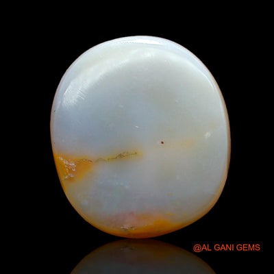 10.00 Cts Natural Australian Fire Opal Oval Cabochon Loose Gemstone For Jewelry 18x16x5 mm AB-959