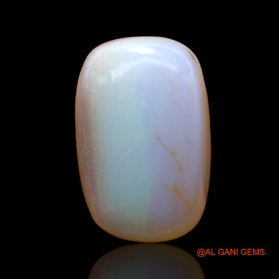 Natural Fire Opal Gemstone 10.00 Cts Loose Oval Cabochon From Australia 19x13x6 mm AB-964