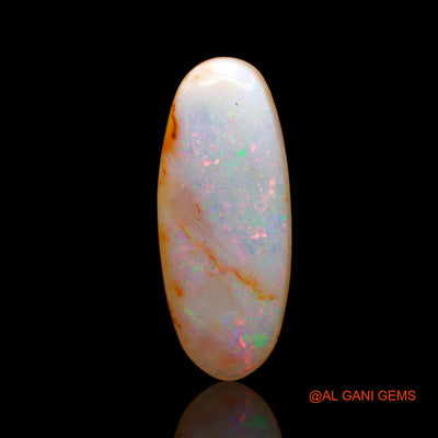 5.00 Cts Natural Australian Fire Opal Oval Cabochon Loose Gemstone For Jewelry 23x9x3 mm AB-966