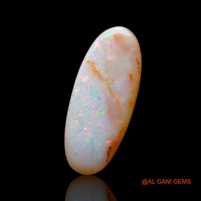 5.00 Cts Natural Australian Fire Opal Oval Cabochon Loose Gemstone For Jewelry 23x9x3 mm AB-966