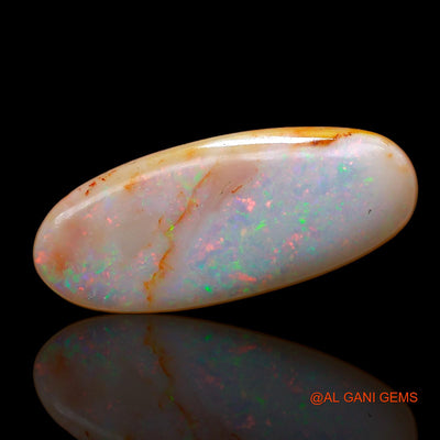 5.00 Cts Natural Australian Fire Opal Oval Cabochon Loose Gemstone For Jewelry 23x9x3 mm AB-966