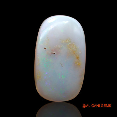 12.00 Cts Natural Australian Fire Opal Loose Gemstone Oval Cabochon 19x11x7 mm AB-968