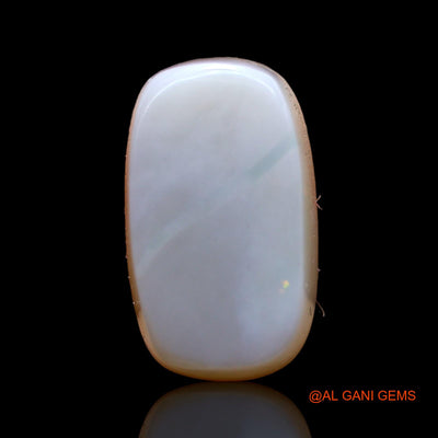 12.00 Cts Natural Australian Fire Opal Loose Gemstone Oval Cabochon 19x11x7 mm AB-968