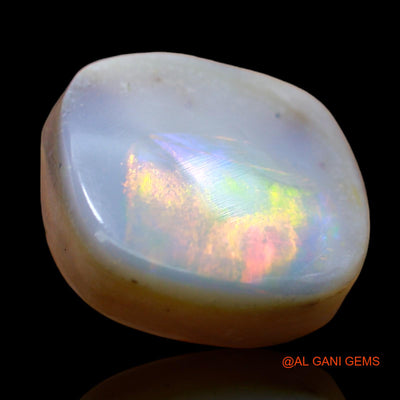 12.00 Cts Natural Australian Fire Opal Oval Cabochon Loose Gemstone For Jewelry 15x14x7 mm AB-969