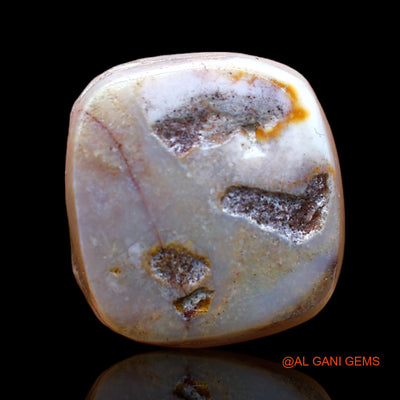 12.00 Cts Natural Australian Fire Opal Oval Cabochon Loose Gemstone For Jewelry 15x14x7 mm AB-969
