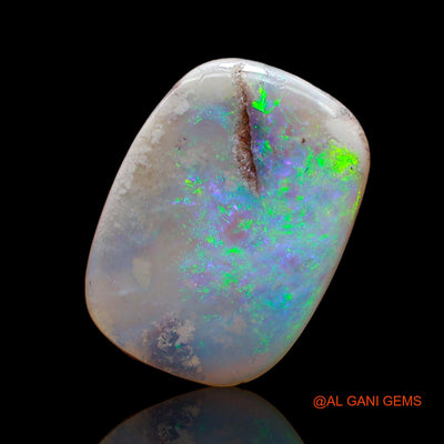 3.00 Cts Natural Australian Fire Opal Loose Gemstone Oval Cabochon 17x12x2 mm AB-972