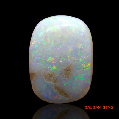 Natural Untreated Fire Opal Loose Gemstone Oval Cabochon From Australia 8.00 Cts 16x12x6 mm AB-973