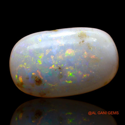 7.00 Cts Natural Australian Fire Opal Loose Gemstone Oval Cabochon 17x10x5 mm AB-974