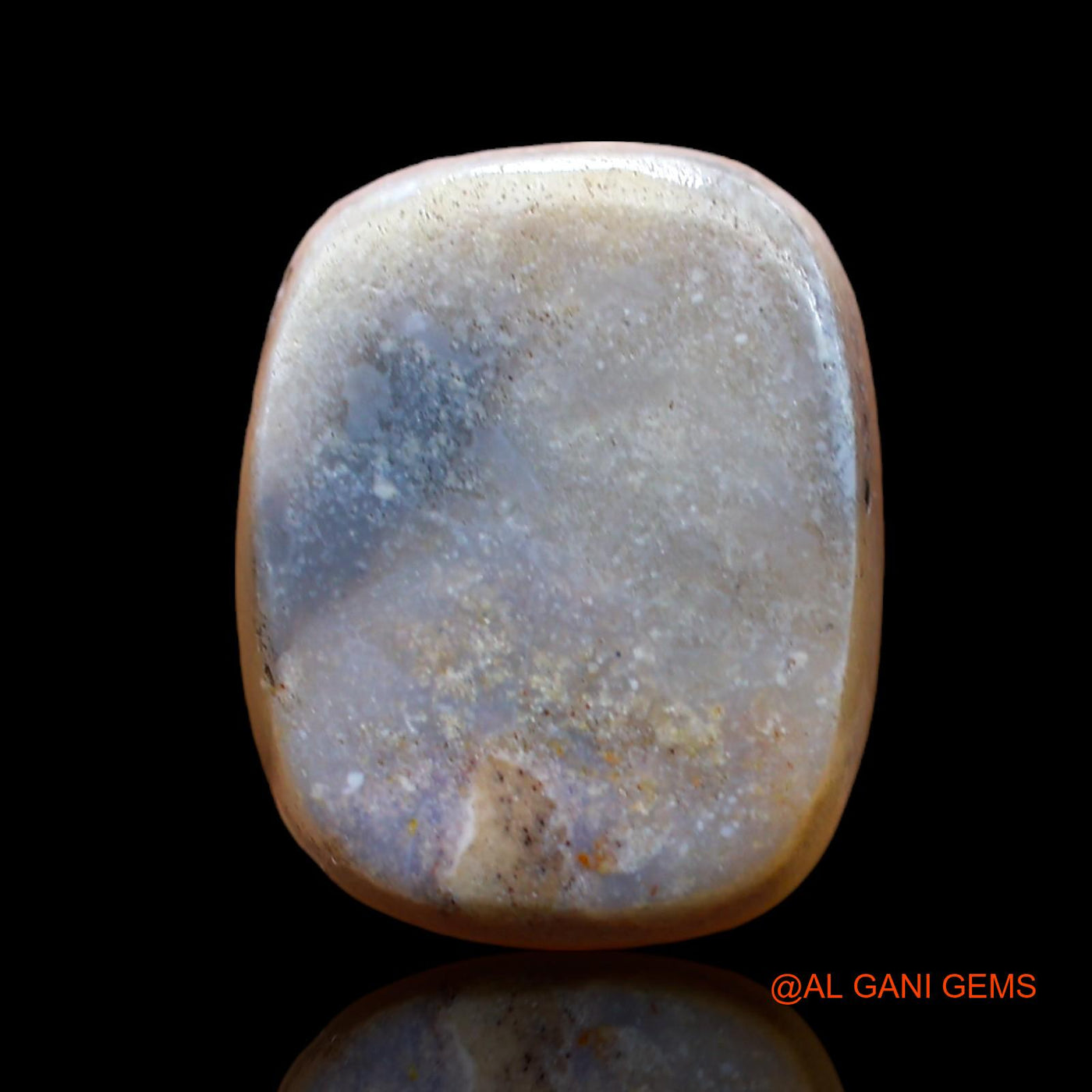 8.00 Cts Natural Australian Fire Opal Loose Gemstone Oval Cabochon 15x12x5 mm AB-975