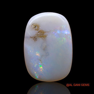 5.00 Cts Natural Australian Fire Opal Loose Gemstone Oval Cabochon 18x12x3 mm AB-976