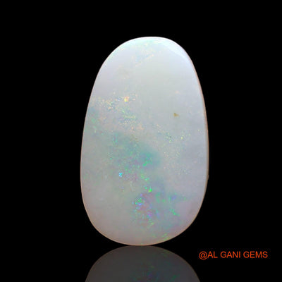 6.00 Cts Natural Australian Fire Opal Loose Gemstone Fancy Cabochon 17x10x4 mm AB-977