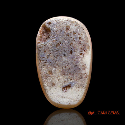 6.00 Cts Natural Australian Fire Opal Loose Gemstone Fancy Cabochon 17x10x4 mm AB-977