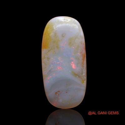 3.00 Cts Unheated Australian Fire Opal Loose Gemstone Oval Cabochon Natural 20x9x2 mm AB-978