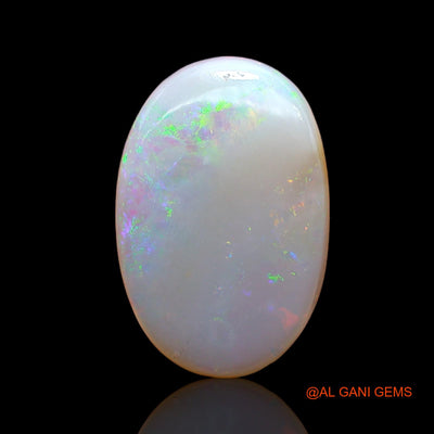 Natural Untreated Fire Opal Loose Gemstone Oval Cabochon From Australia 5.00 Cts 17x11x4 mm AB-979