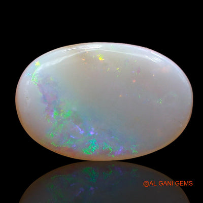 Natural Untreated Fire Opal Loose Gemstone Oval Cabochon From Australia 5.00 Cts 17x11x4 mm AB-979