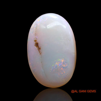 Natural Untreated Fire Opal Loose Gemstone Oval Cabochon From Australia 5.00 Cts 17x11x4 mm AB-979