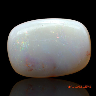 Natural Fire Opal Gemstone 9.00 Cts Loose Oval Cabochon From Australia 16x11x6 mm AB-981