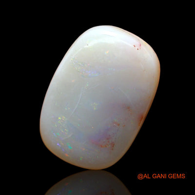 Natural Fire Opal Gemstone 9.00 Cts Loose Oval Cabochon From Australia 16x11x6 mm AB-981