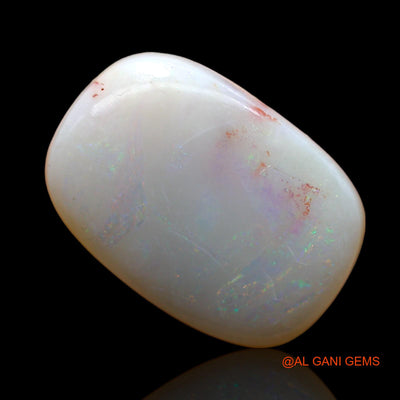 Natural Fire Opal Gemstone 9.00 Cts Loose Oval Cabochon From Australia 16x11x6 mm AB-981