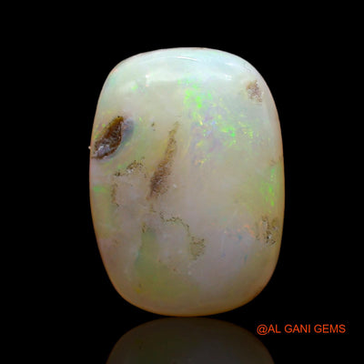 8.00 Cts Natural Australian Fire Opal Loose Gemstone Oval Cabochon 17x12x6 mm AB-982