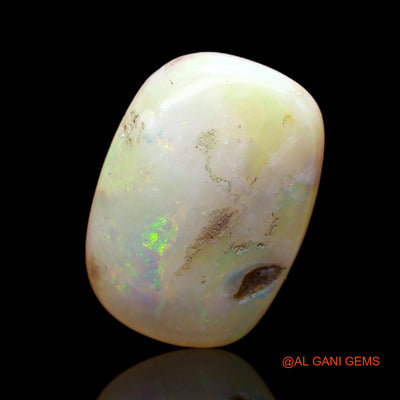 8.00 Cts Natural Australian Fire Opal Loose Gemstone Oval Cabochon 17x12x6 mm AB-982