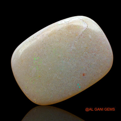 4.00 Cts Natural Australian Fire Opal Loose Gemstone Oval Cabochon 17x13x2 mm AB-983