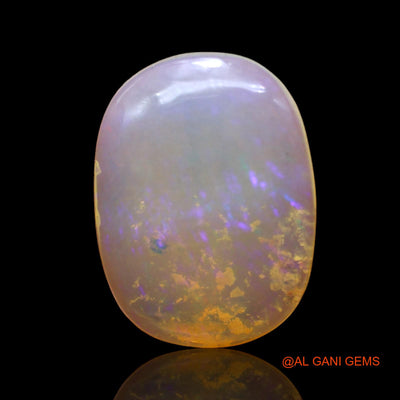 4.00 Cts Natural Australian Fire Opal Loose Gemstone Oval Cabochon 16x12x3 mm AB-986