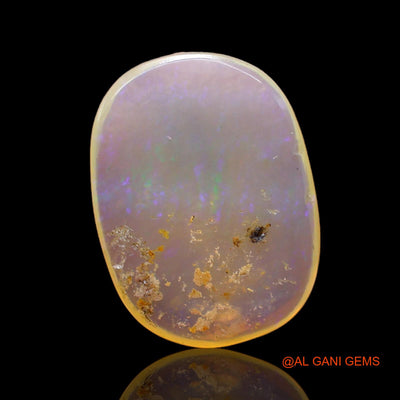 4.00 Cts Natural Australian Fire Opal Loose Gemstone Oval Cabochon 16x12x3 mm AB-986