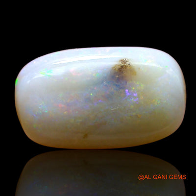 6.00 Cts Natural Australian Fire Opal Loose Gemstone Oval Cabochon 16x9x5 mm AB-987