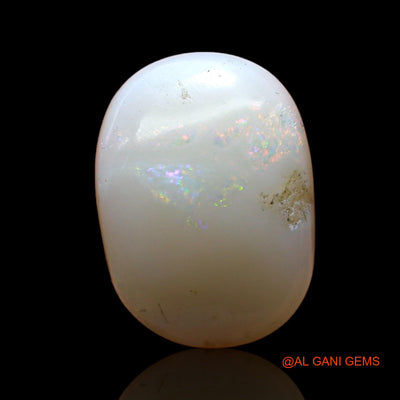 5.00 Cts Natural Australian Fire Opal Loose Gemstone Fancy Cabochon 15x10x5 mm AB-994