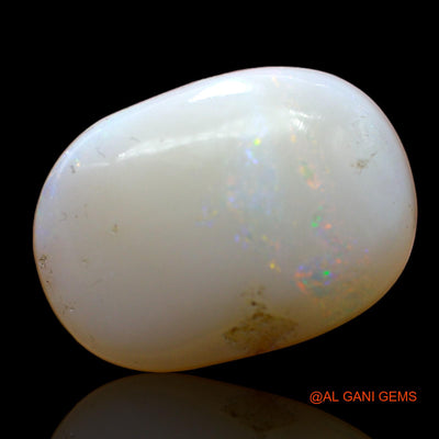 5.00 Cts Natural Australian Fire Opal Loose Gemstone Fancy Cabochon 15x10x5 mm AB-994