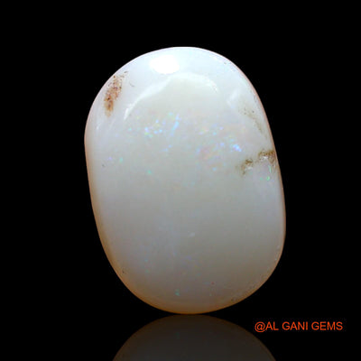 5.00 Cts Natural Australian Fire Opal Loose Gemstone Fancy Cabochon 15x10x5 mm AB-994