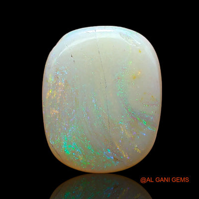 3.00 Cts Natural Australian Fire Opal Oval Cabochon Loose Gemstone For Jewelry 13x10x3 mm AB-996